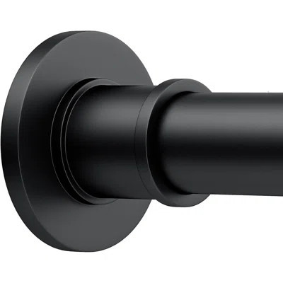 Shower Curtain Rod - Adjustable 18-78 Inches, No Drilling, Non-Slip Stainless Steel Spring Tension - For Window, Bathroom (Matte Black) | Wayfair North America