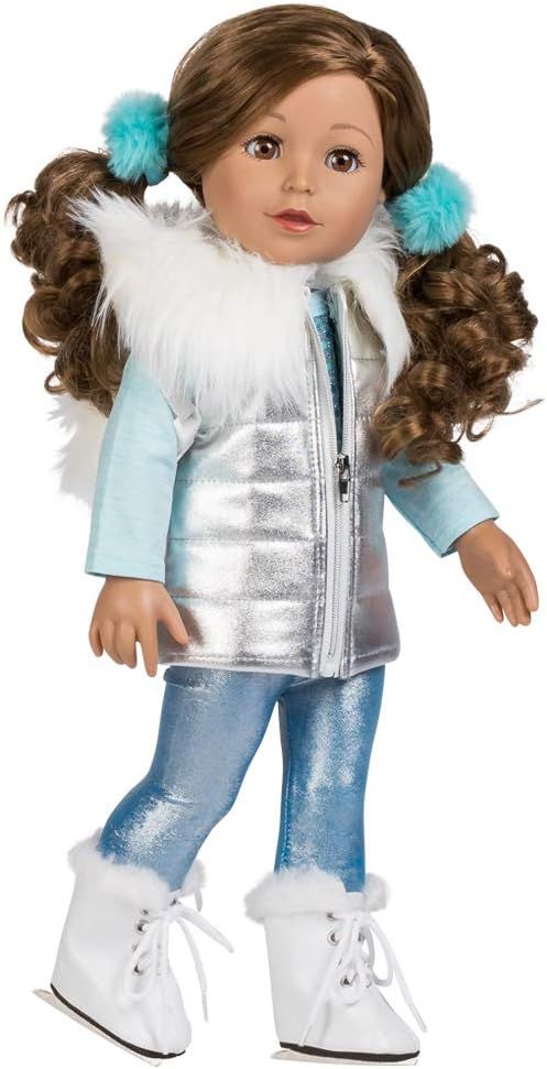 Adora Amazon Exclusive - 18” Realistic Doll in Soft Vinyl, Huggable Body and Trendy Outfit For ... | Amazon (US)