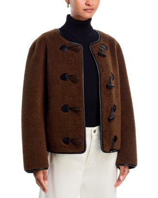 AQUA Cropped Faux Fur Toggle Jacket - Exclusive  | Bloomingdale's Women | Bloomingdale's (US)