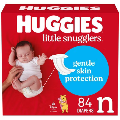 Huggies Little Snugglers Diapers - Newborn - 84ct | Target