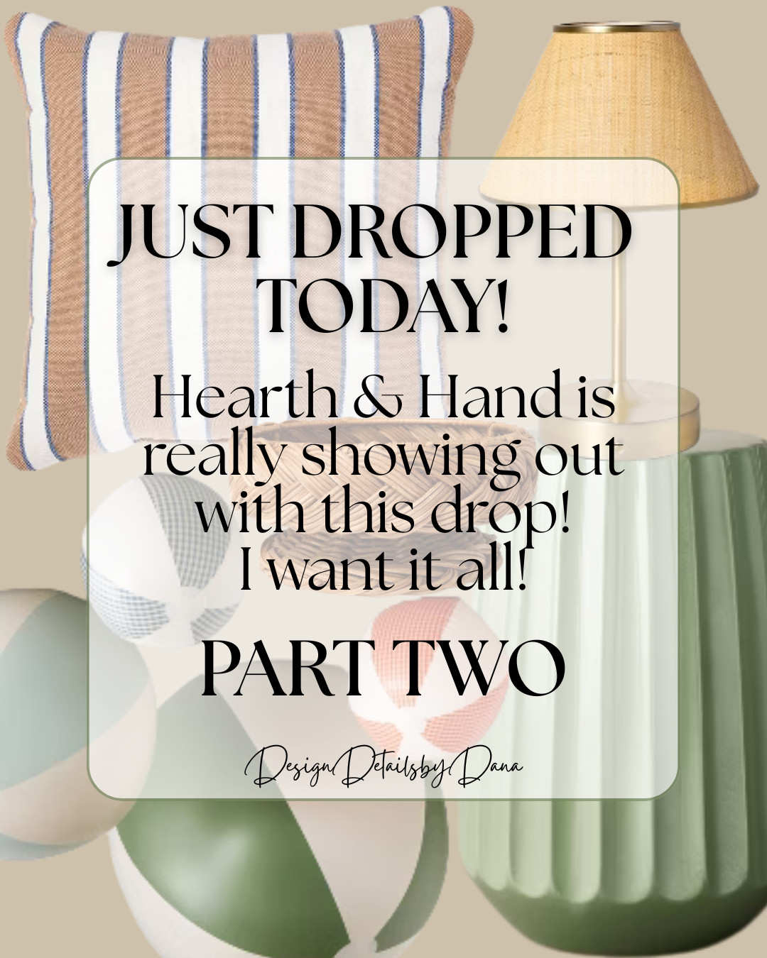 HEARTH AND HAND NEW DROP PART TWO...and somehow it’s just as good!

This side of the new Hearth & Hand with Magnolia drop is all soft whites, greens, and blues… and it’s perfect for spring and summer.

Everything feels light, fresh, and made for hosting, family time, and everyday moments at home.

I’m seeing so many pieces that would be perfect for entertaining or just making your space feel a little more put together without trying too hard.

If you love that clean, fresh seasonal look… you’re going to want to see these.

Linking all my favorites from this part too 👇

spring home decor, summer entertaining decor, blue and green decor, white home decor, target finds, hosting decor, seasonal home decor, affordable home styling

#ltkhome #targetfinds #springdecor #summerdecor #homeinspo 

 #LTKdayinmylife #LTKmomlife #LTKHome