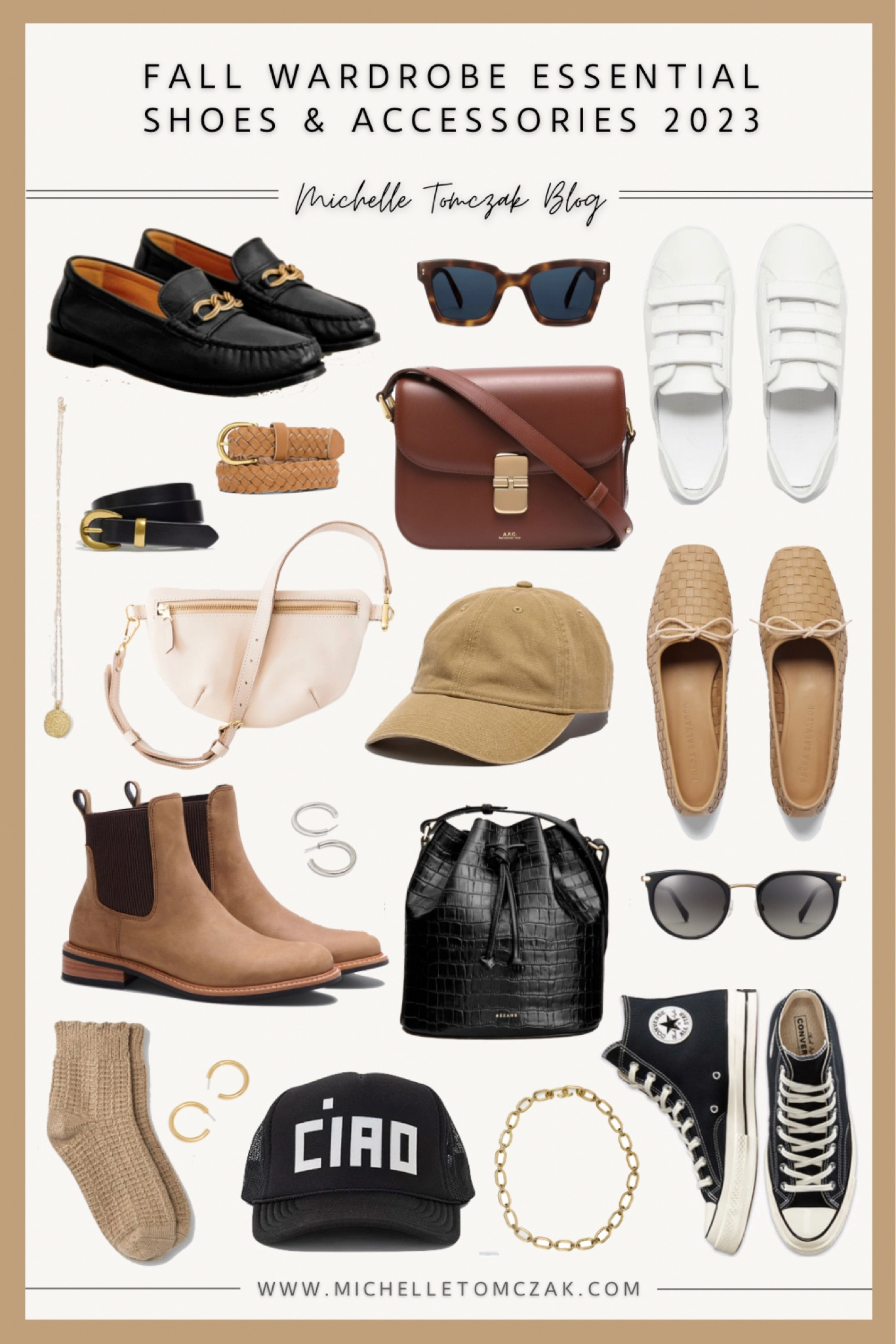 Fall Wardrobe Essential Shoes & Accessories 2023

FRÉDA SALVADOR: code MICHELLE15 for 15% off your first order. 
ABBY ALLEY: code MICHELLE15 for 15% off your first order.
NISOLO: code MICHELLETOMCZAK for 20% off your first order.


#LTKSeasonal #LTKshoecrush #LTKitbag