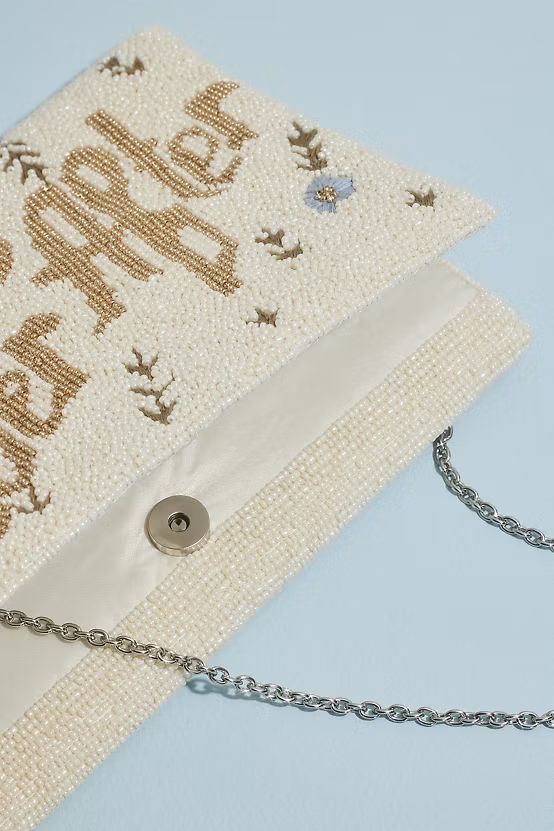 Happily Ever After Allover Beaded Clutch | Davids Bridal