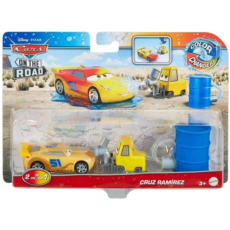 Disney Cars on the Road Color Changers Ramirez with Pitty Playset - Walmart.com | Walmart (US)