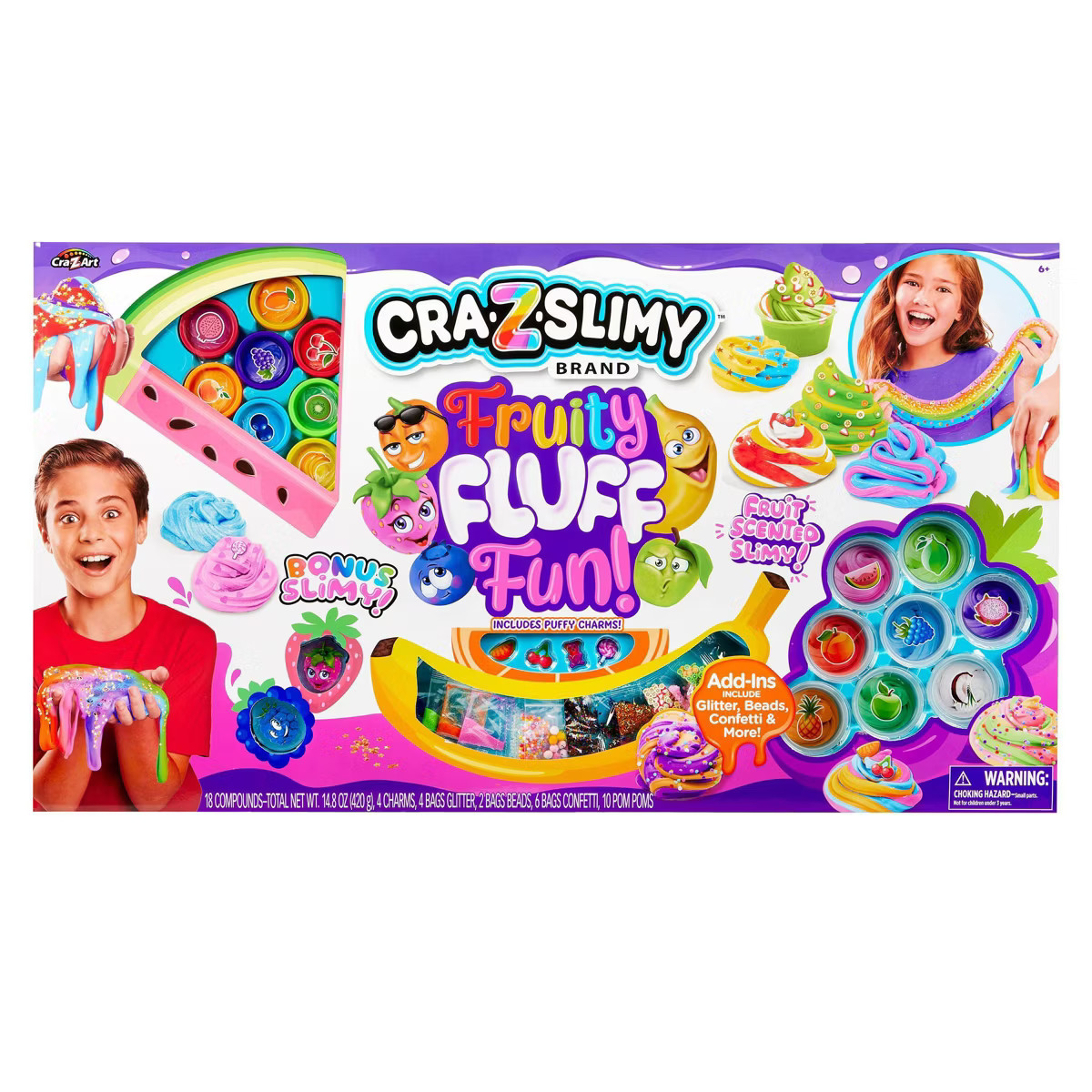 Cra-Z-Slimy Fruity Fluff Fun | Target