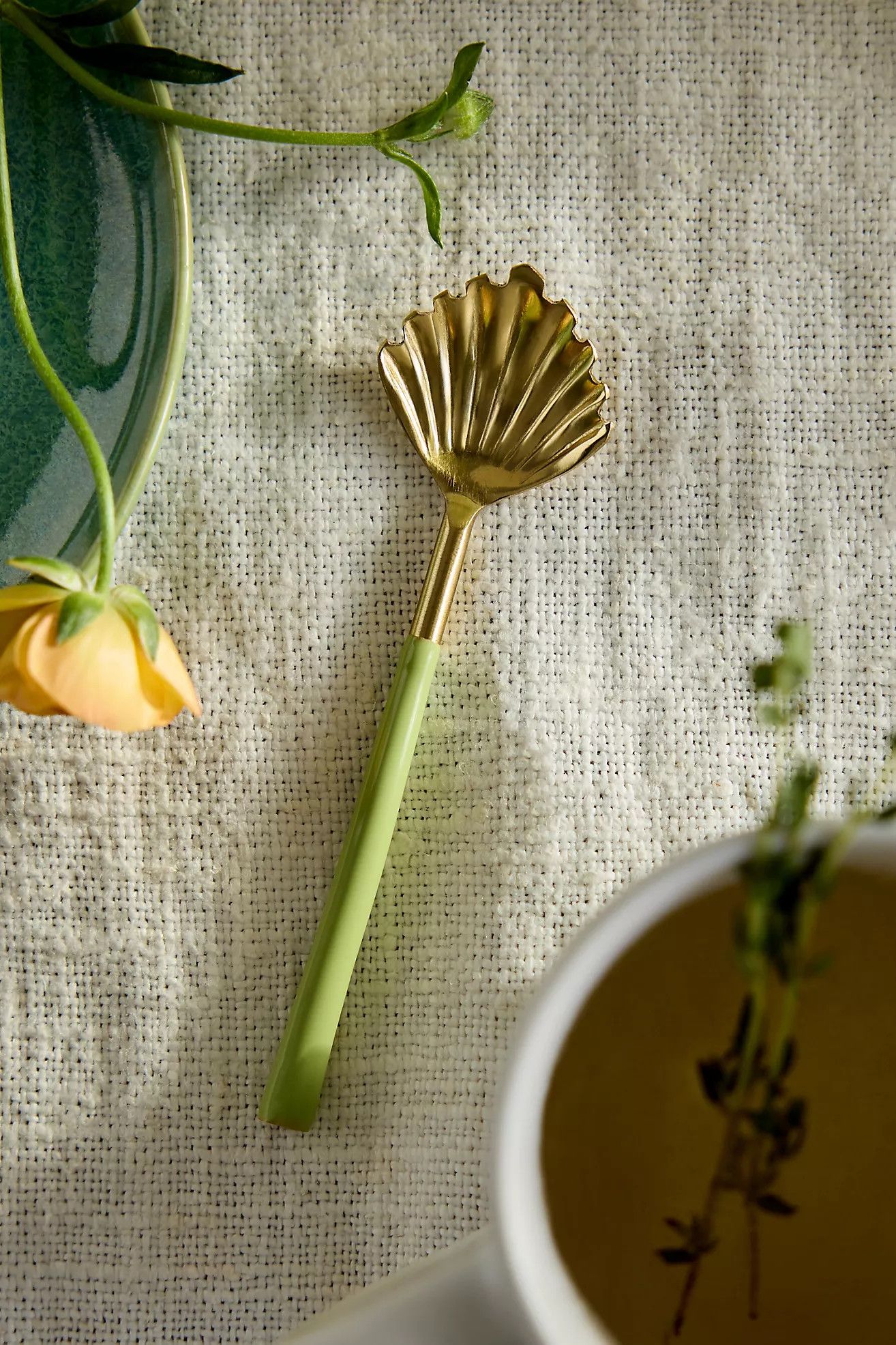 Colorful Shell Spoons, Set of 4 | Anthropologie (US)