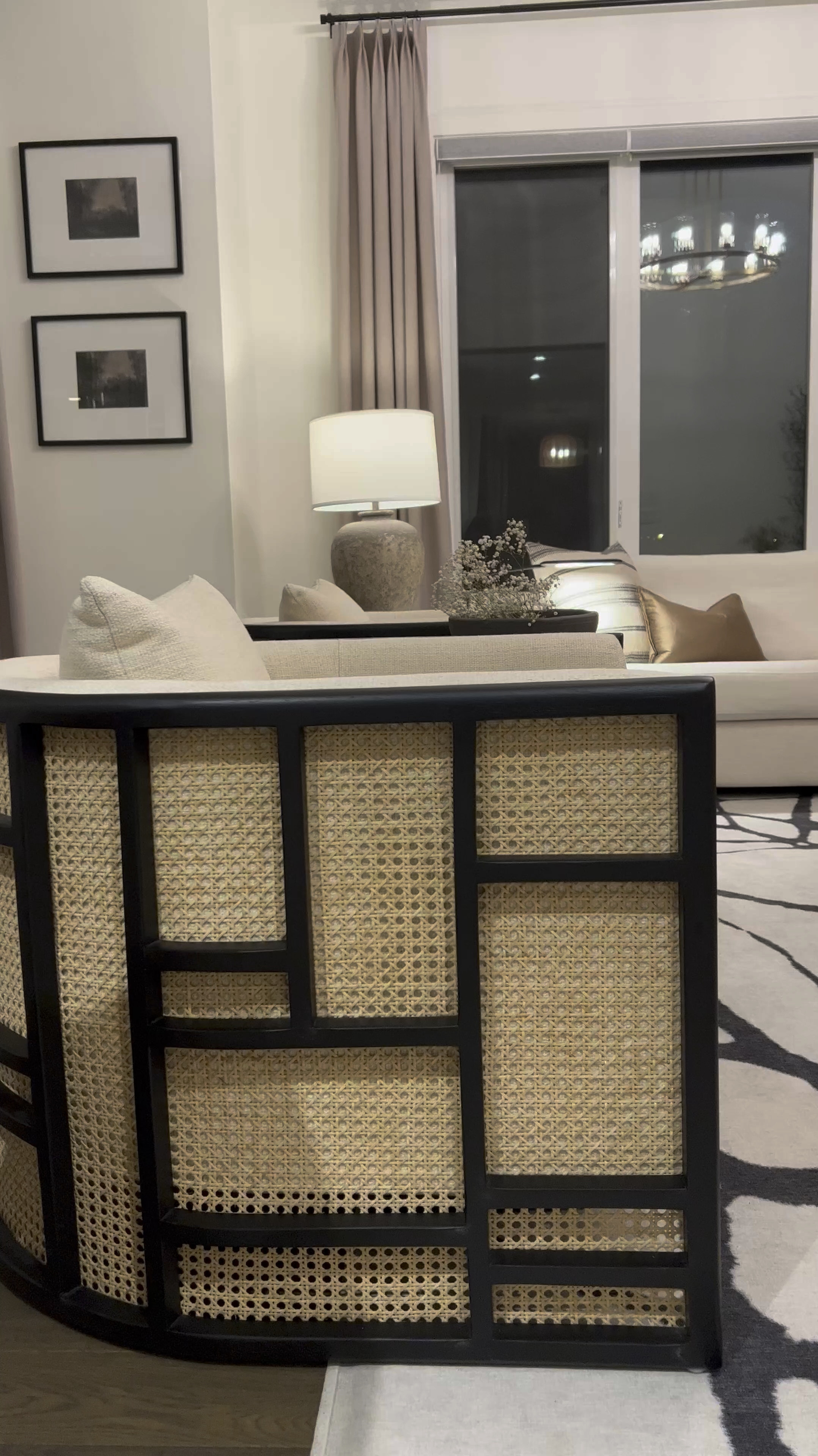 💕 Shop my Living room finds. ☺️

My drapes are 106 inches long and 34 inches wide in color birch. My ceiling is 9 feet. The hooks come with the drapes 😊…. My Kilim cover is sold out however I linked a similar one from the same seller! 💕 black bowl is from Tjmaxx 🫶🏽 sofa is theSitka sofa from Article - color quartz white

#LTKsalealert #LTKstyletip #LTKhome

#LTKHome #LTKVideo #LTKStyleTip