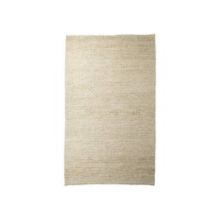 8 ft. x 10 ft. Natural Solid Color Washable Area Rug | The Home Depot