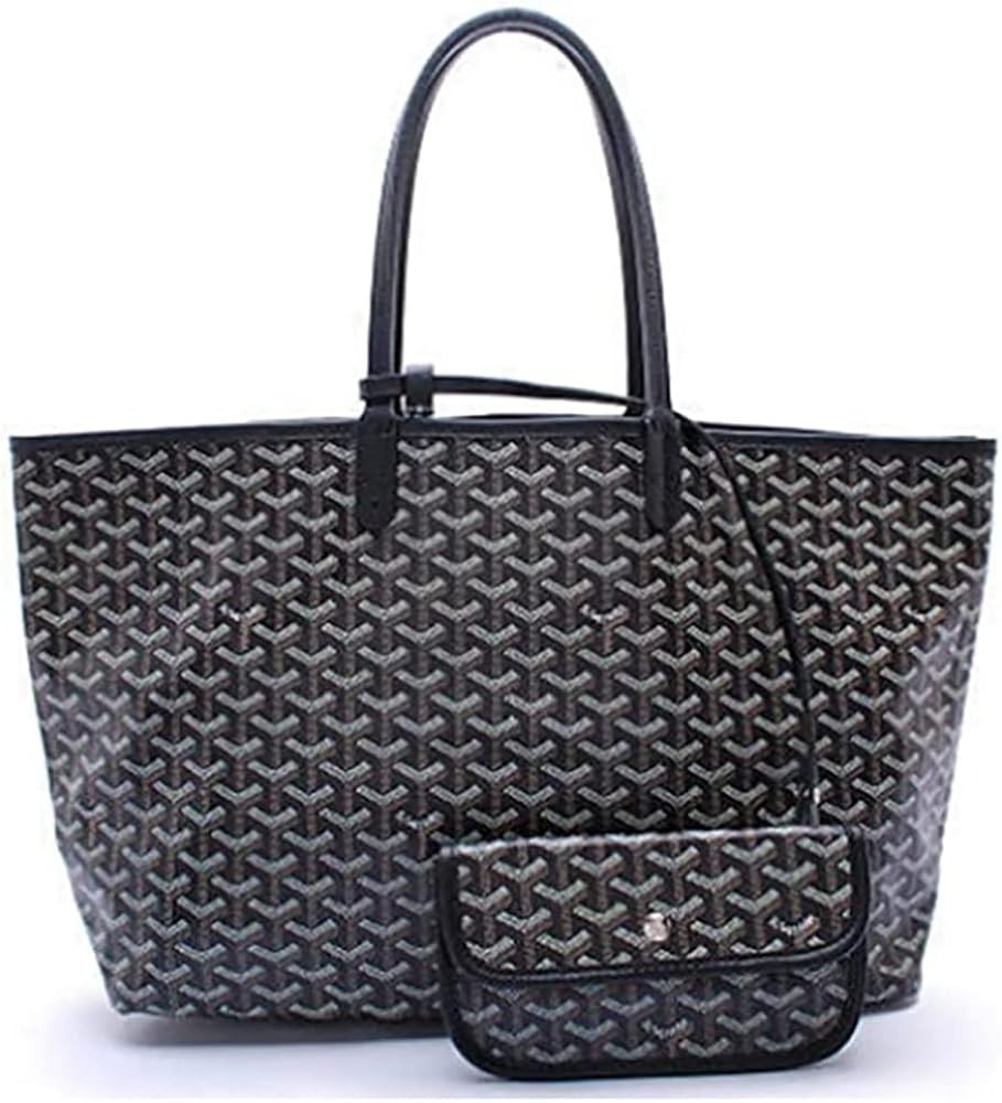 Womens Fashion Soft Faux Leather Tote Bag Designer Shoulder Bag Handbags | Amazon (US)