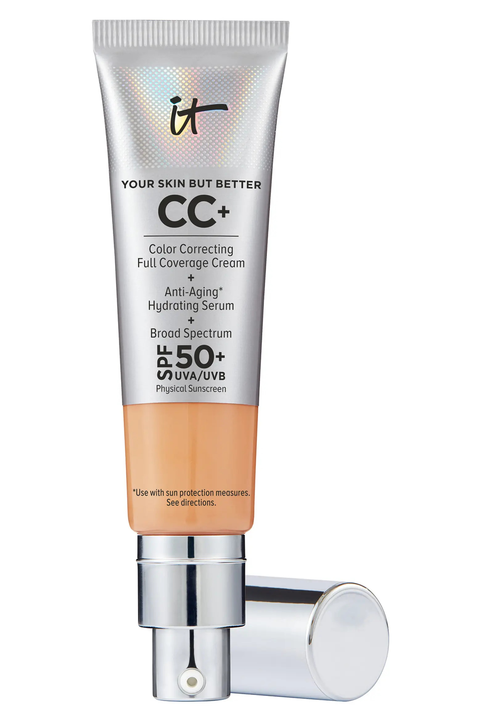 IT Cosmetics CC+ Color Correcting Full Coverage Cream SPF 50+ (Women) | Nordstrom | Nordstrom