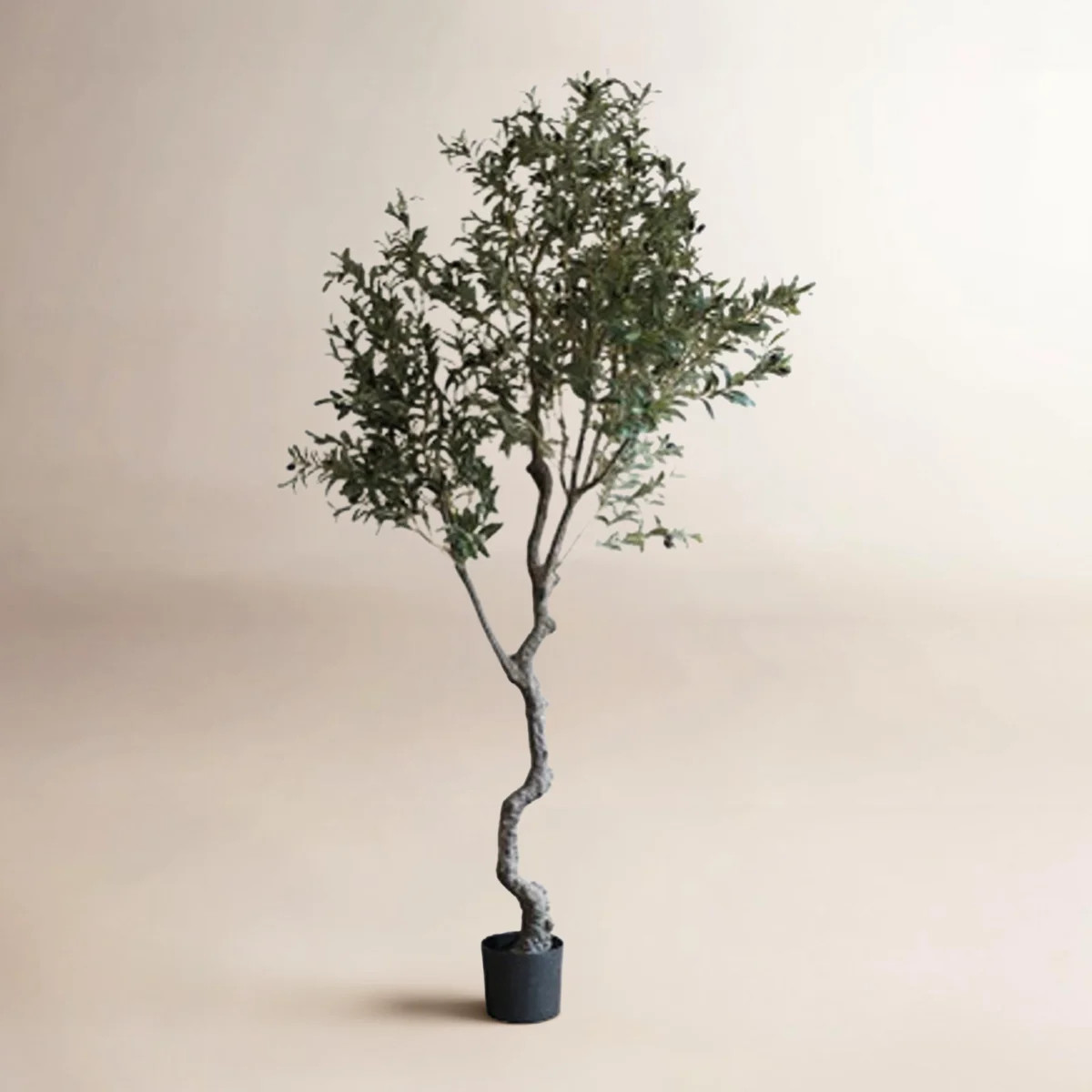 94.5'' Faux Olive Tree Tree in Pot Liner | Wayfair North America
