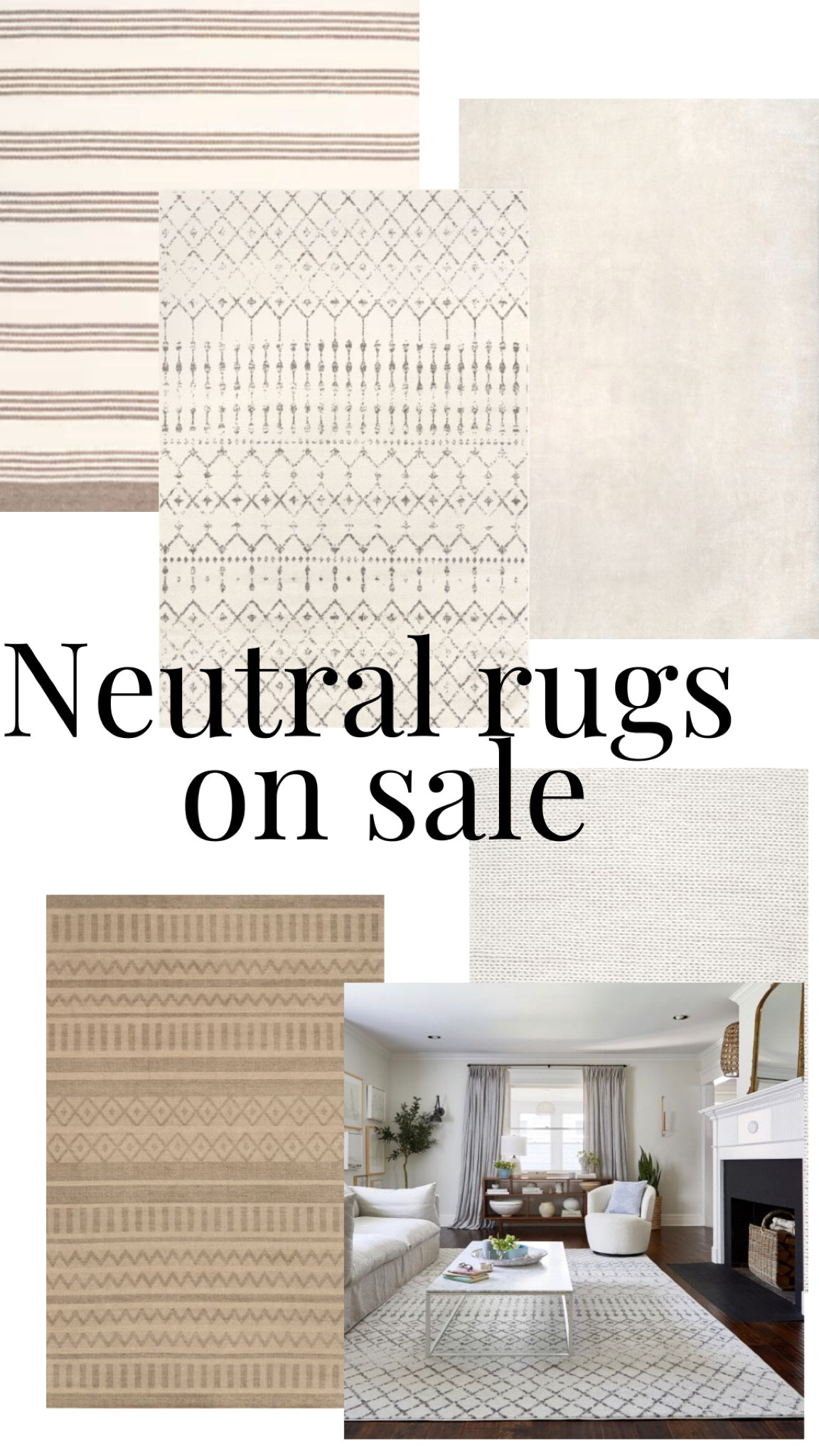 Neutral rugs on sale
Labor Day sale
#ltksale #competition

#LTKsalealert #LTKhome #LTKbaby