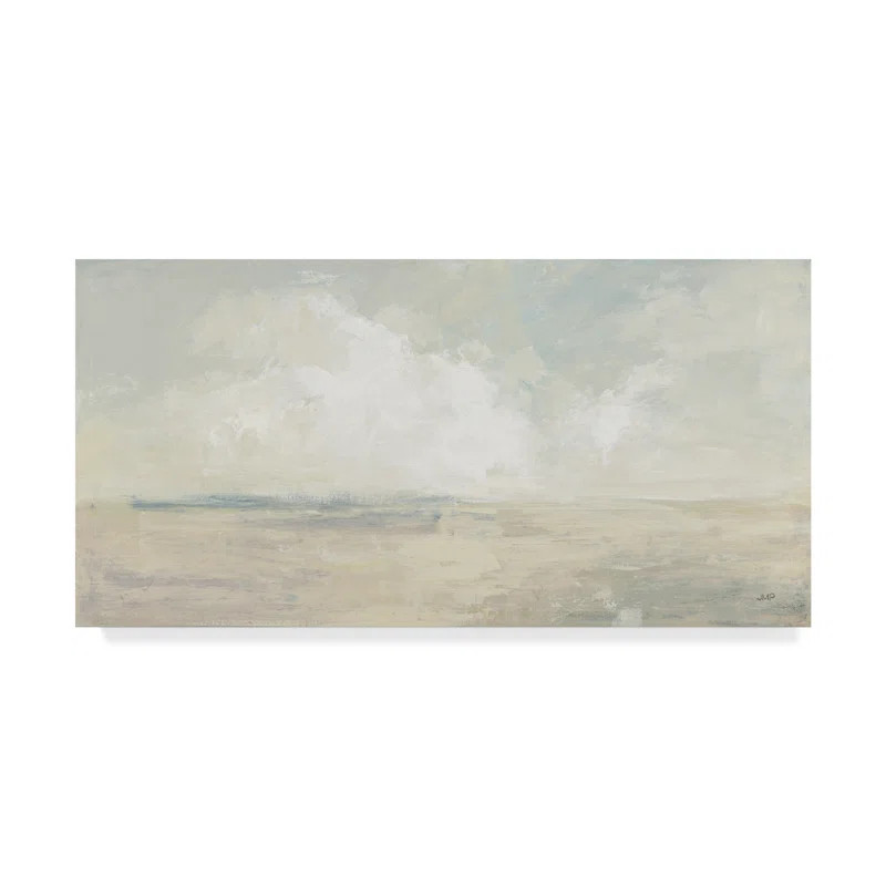 'Sky and Sand Pastel' Acrylic Painting Print on Wrapped Canvas | Wayfair North America
