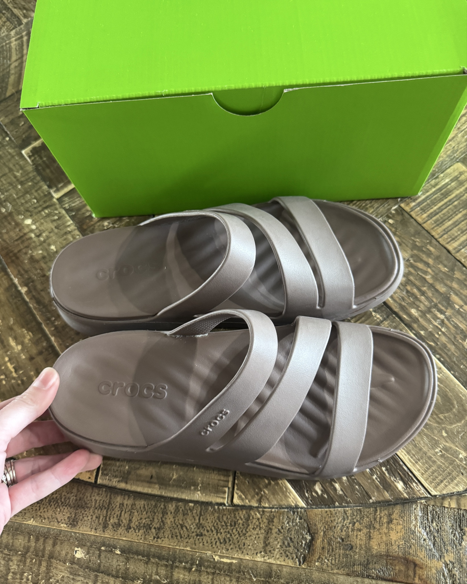 The most comfortable sandals! I was a die hard Birkenstock girly but these Crocs converted me🤭 fit true to size!

#LTKMothersDay #LTKmomlife #LTKootd