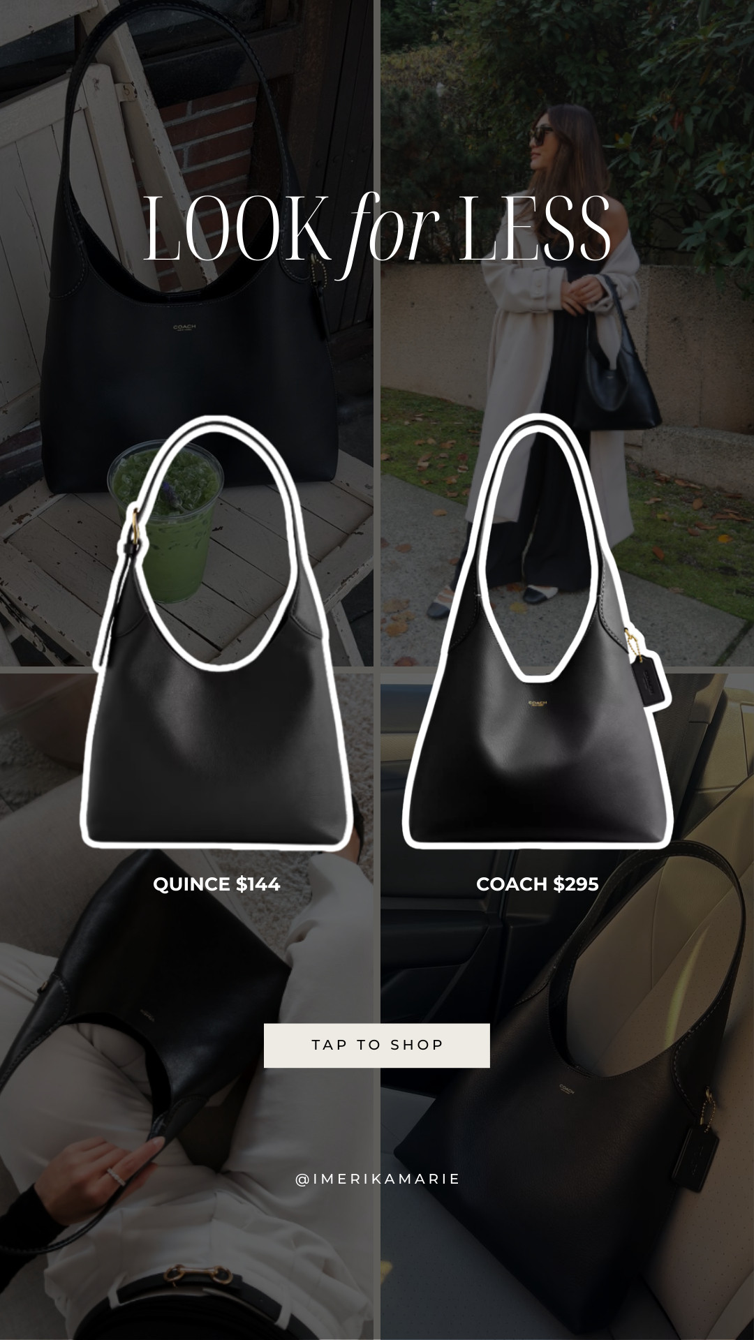 Look for Less: Brooklyn Bag 28

Quince Full-Grain Leather Small Shoulder Bag in Black

spring bag. black shoulder bag. luxury for less. coach for less. coach bag. quince bag. quince shoulder bag. 

 #LTKootd #LTKU #LTKWorkwear