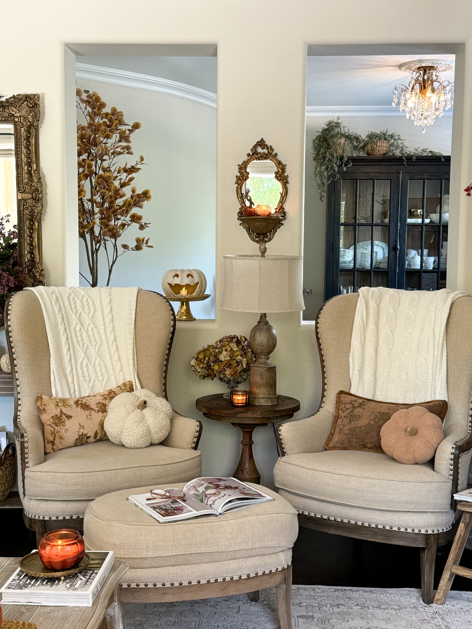 Fall decor to cozy up the living room.

#falldecor #frenchcountry #pumpkinpillow

#LTKHome #LTKSeasonal