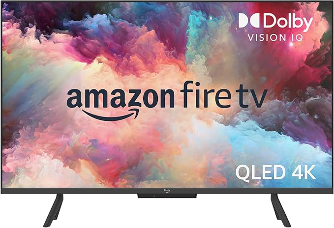 Amazon Fire TV 43" Omni QLED Series 4K UHD smart TV, Dolby Vision IQ, Fire TV Ambient Experience,... | Amazon (US)