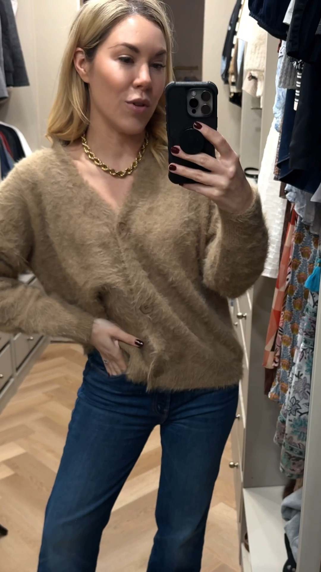 Amazingly soft sweater from Amazon
Love these jeans - run TTS


#LTKootd #LTKBeauty #LTKFindsUnder50