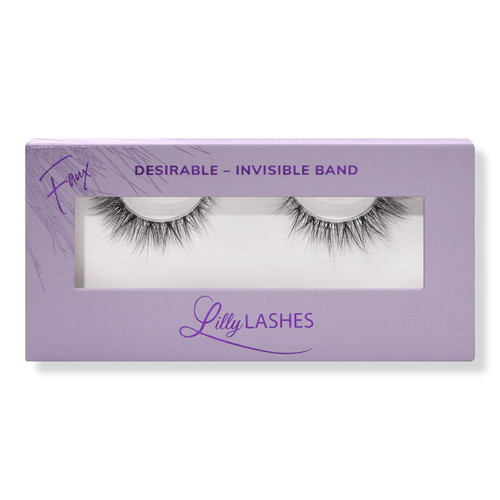 Desirable 3D Faux Mink Sheer Band Lashes | Ulta