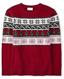 The Children's Place Girls' Long Sleeve Christmas Sweater | Amazon (US)