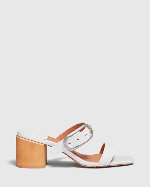 Colt Heels White | Esther & Co (AU)
