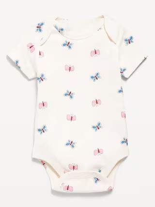 Printed Short-Sleeve Bodysuit for Baby | Old Navy (US)