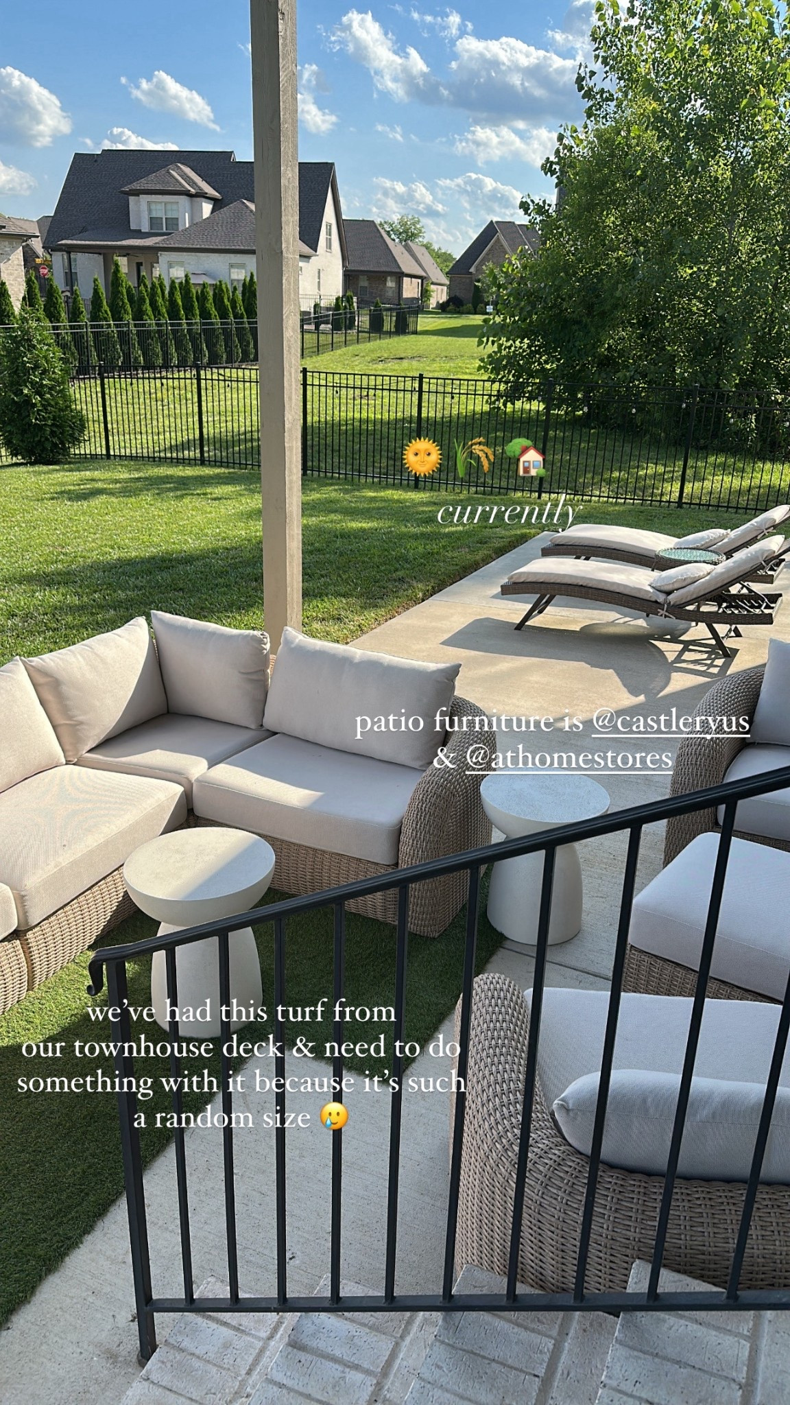 Outdoor patio setup so far this summer - couch is on sale! 


#LTKSummerEdit #LTKSeasonal