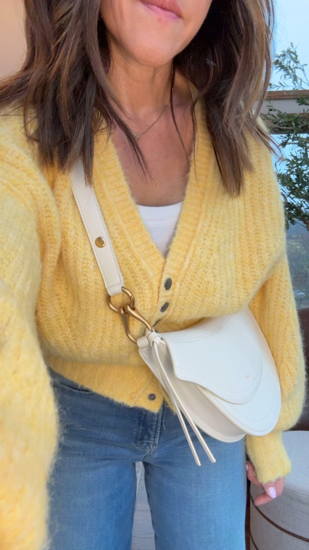This fun yellow sweater is on sale!! The blue is too. 
XS
Jeans true size 25, regular length. I’ll cut an inch off the hem. But SO comfy. 
@anthropologie #anthropartner 

#LTKSeasonal #LTKSaleAlert #LTKootd