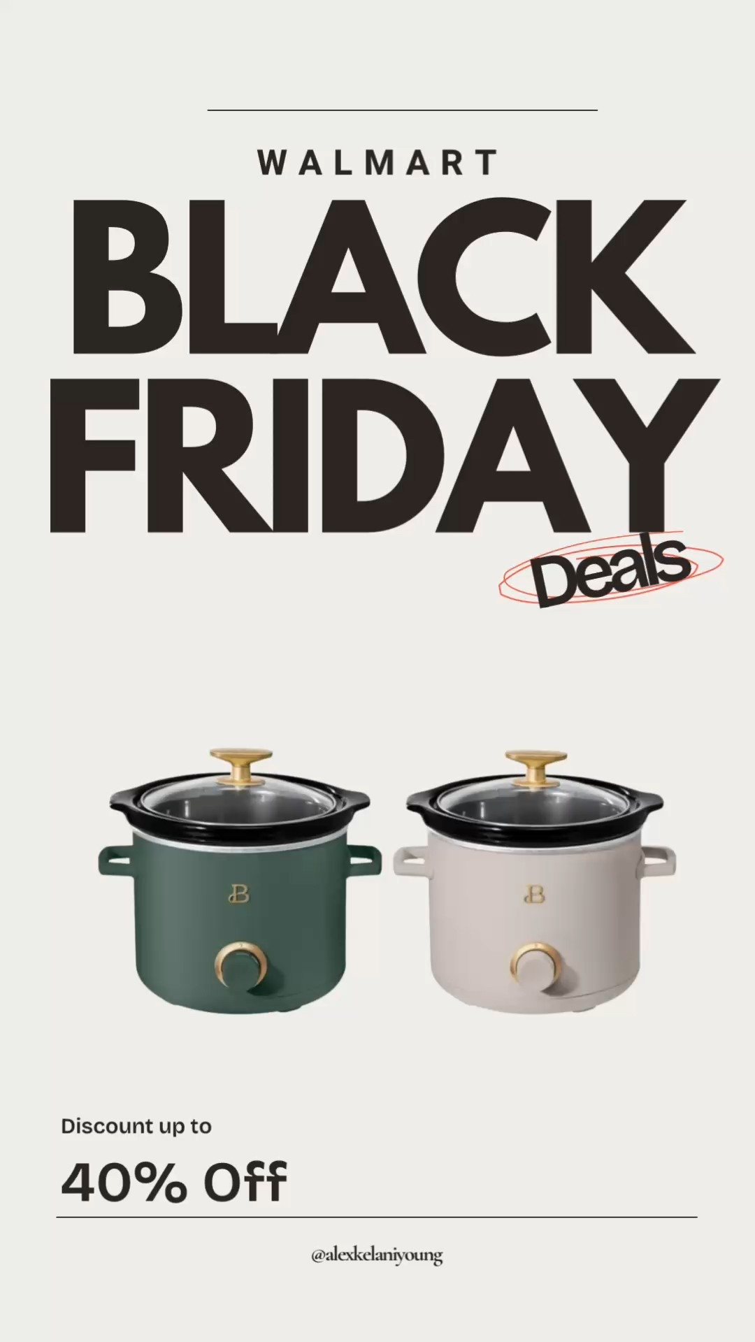 Walmart Black Friday deals! 

#LTKfoodie #LTKHoliday #LTKSaleAlert
