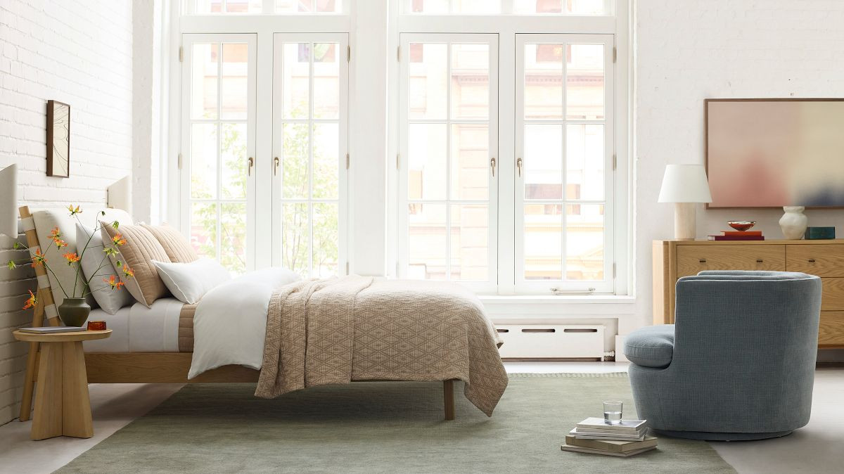 Woven Diamond Bed Blanket | West Elm (US)