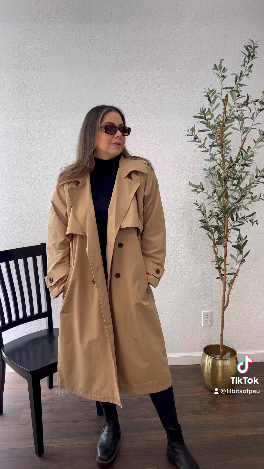 Style tik tok, how to style a trench coat, chic rainy day outfit, Abercrombie trench coat

#LTKstyletip #LTKSeasonal #LTKSale