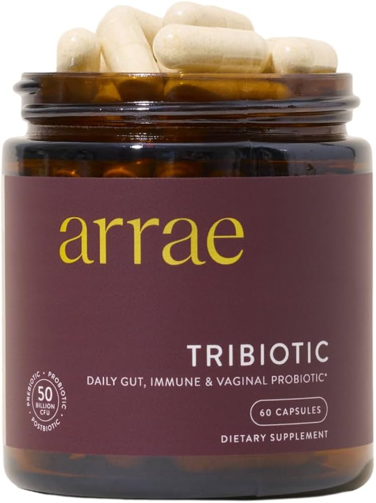 Arrae Tribiotic, Probiotics for Women, Support for Vaginal pH Balance, Gut, Immune, and Feminine ... | Amazon (US)