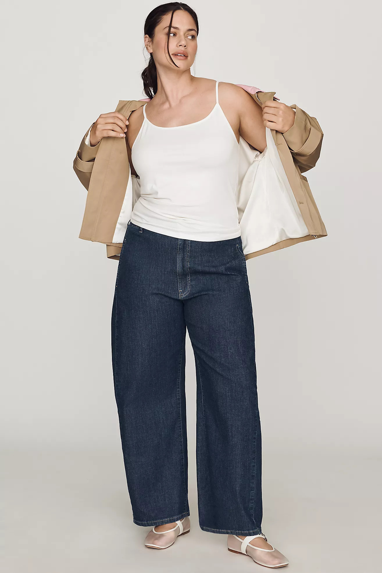 Surrey '90s Strappy Scoop Tank | Anthropologie (US)