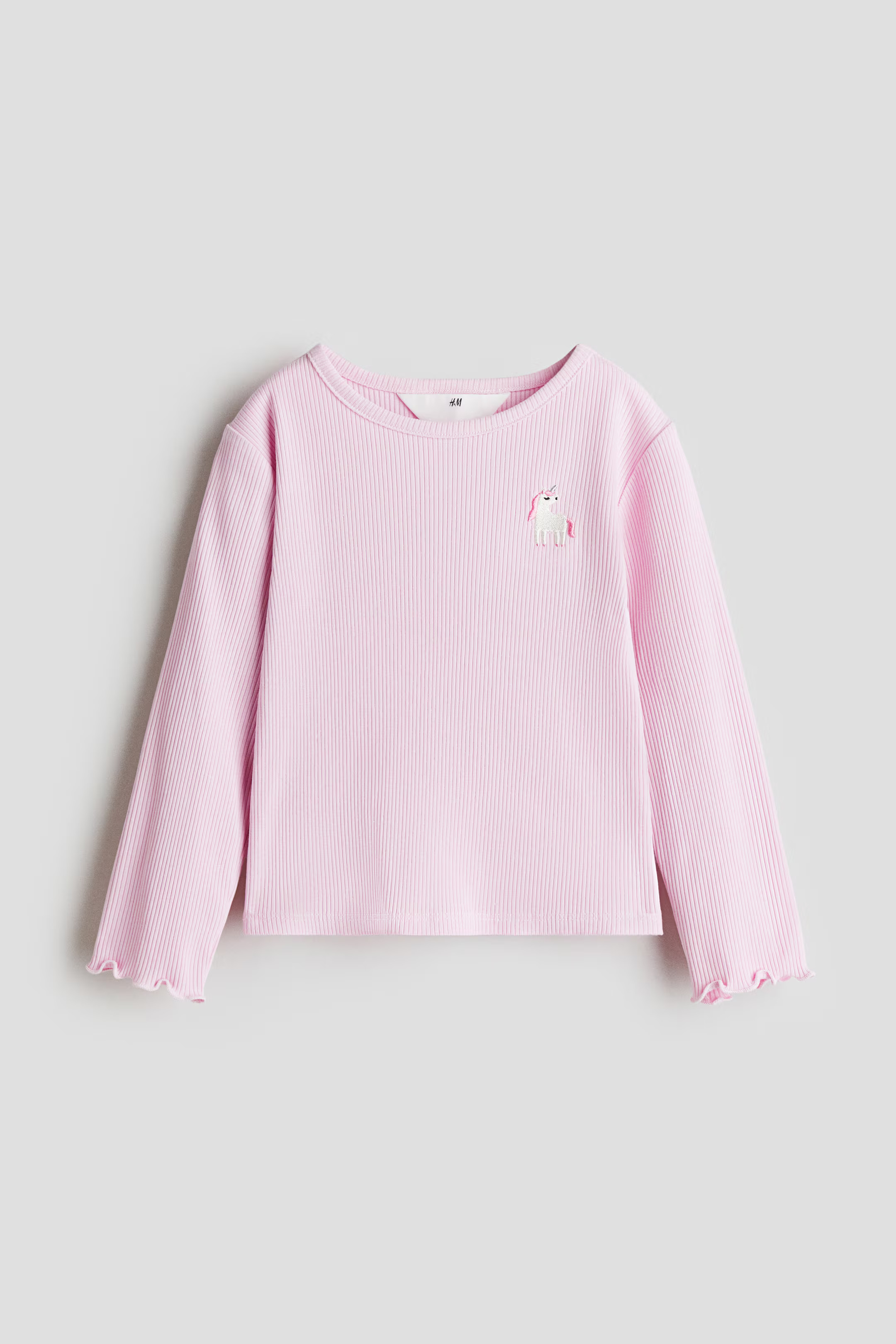 Cotton Top with Embroidered Detail | H&M (US + CA)