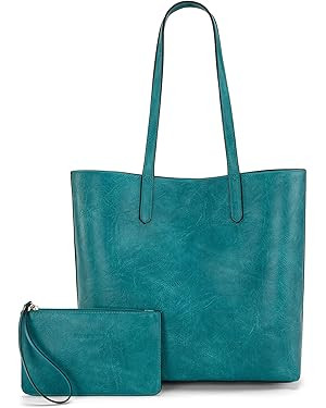 Montana West Tote Bag for Women Top Handle Purses and Handbags Soft Hobo | Amazon (US)