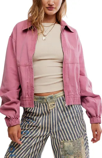 Birdie Cotton Bomber Jacket | Nordstrom