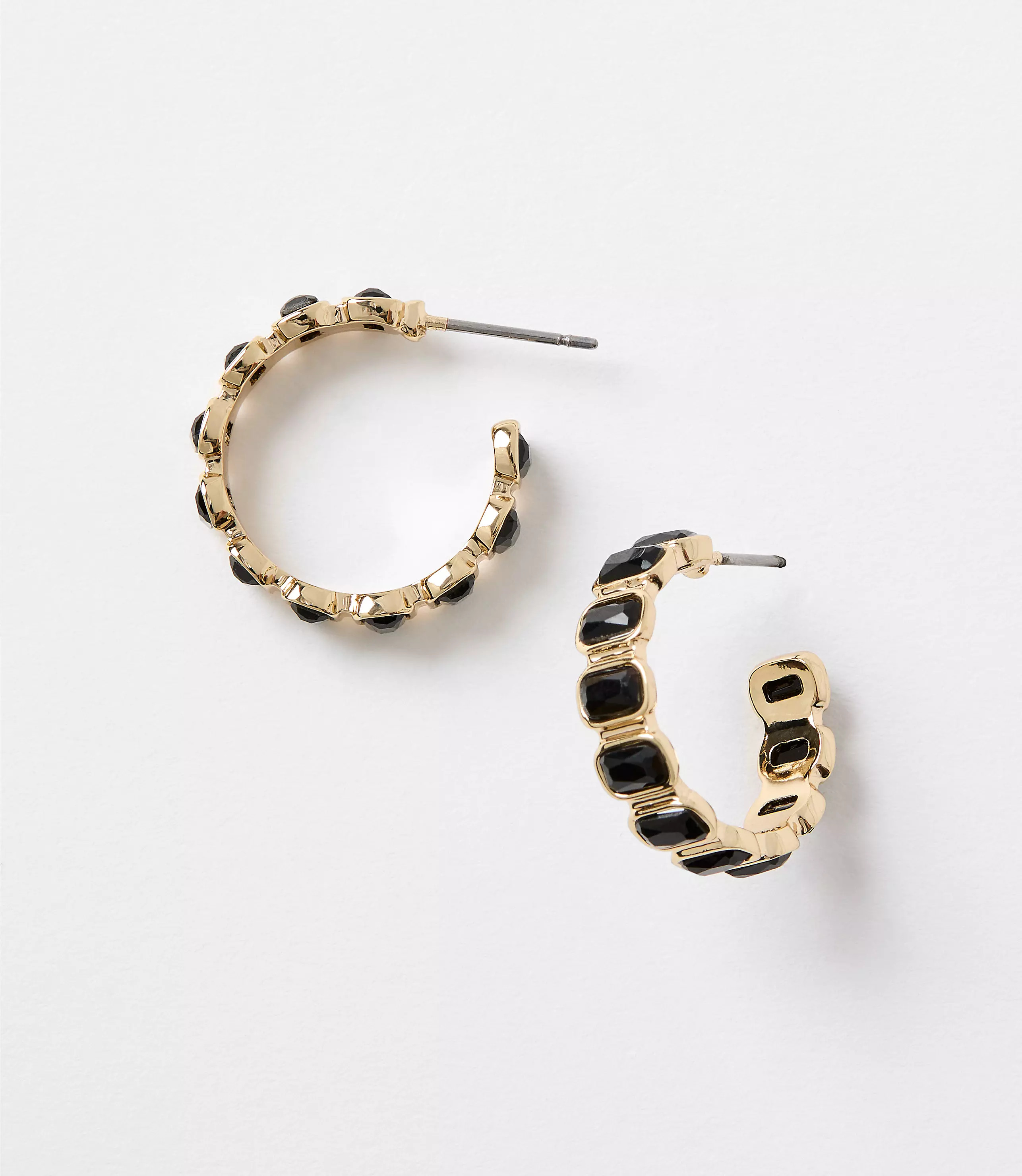 Crystal Hoop Earrings | LOFT