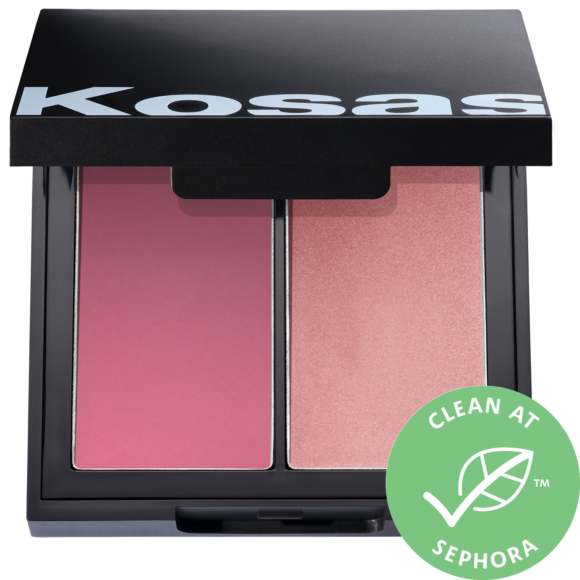 Kosas Color & Light: Crème Cream Blush & Highlighter Duo 8th Muse High Intensity 0.32 oz/ 9 g | Sephora (US)