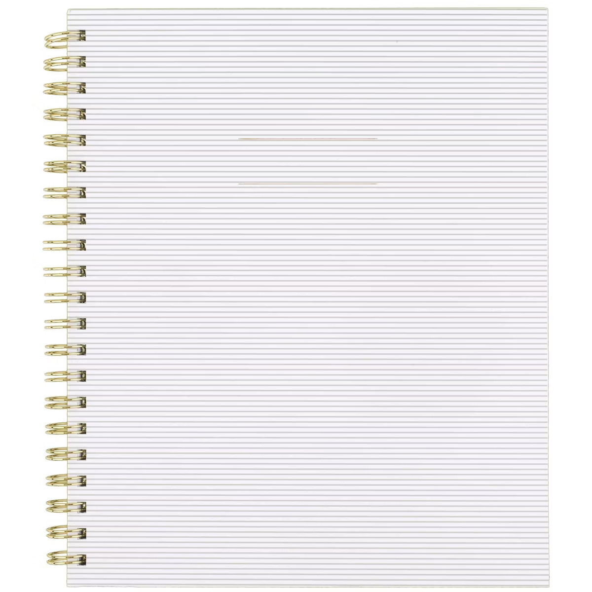 1 Subject Spiral Notebook Gray Stripe - Sugar Paper Essentials | Target