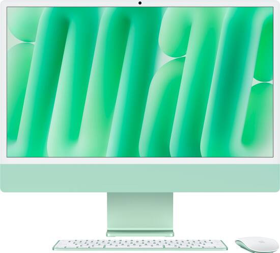Apple iMac 24-inch All-in-One M4 chip Built for Apple Intelligence 8 Core CPU 8 Core GPU 16GB Mem... | Best Buy U.S.