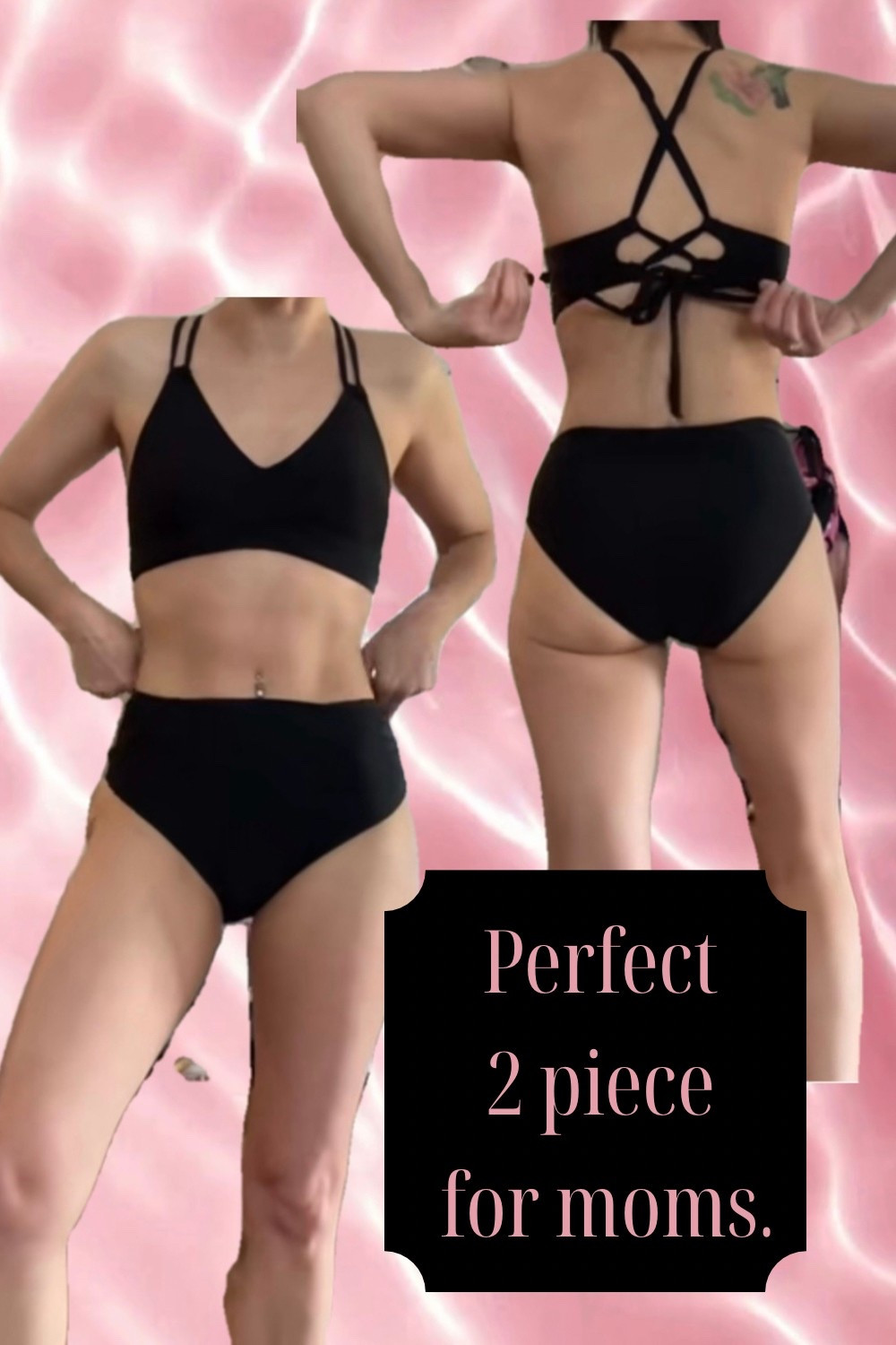 2 piece swimsuit with the coverage moms need. 

#LTKSeasonal #LTKSwim #LTKSummerEdit