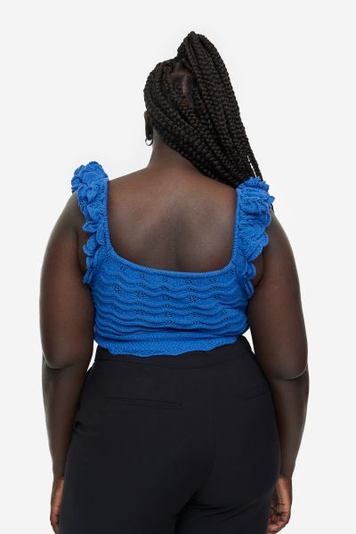 Crochet-look Crop Top | H&M (US + CA)