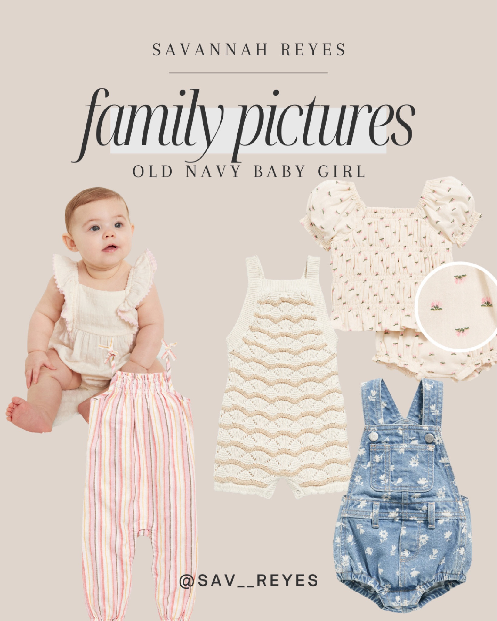 Old navy baby girl outfits / baby girl spring outfit / family pictures outfit / matching baby outfits / spring neutral outfits / old navy sale

#LTKkids #LTKbaby #LTKfamily