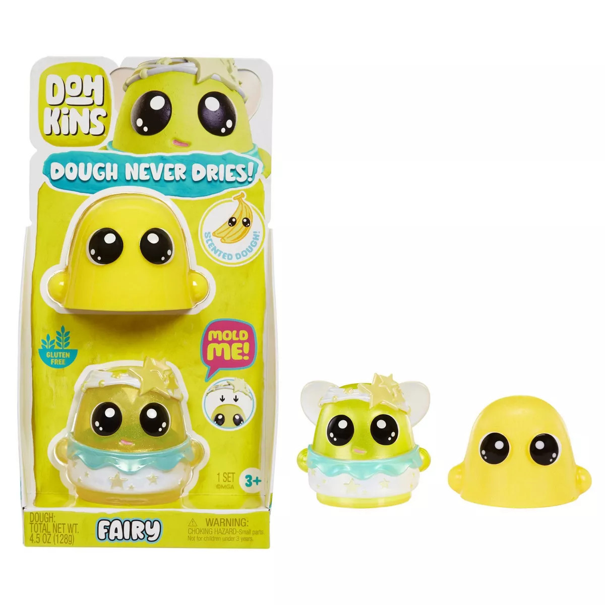DohKins Fairy Single Pack Character - Dough Never Dries | Target