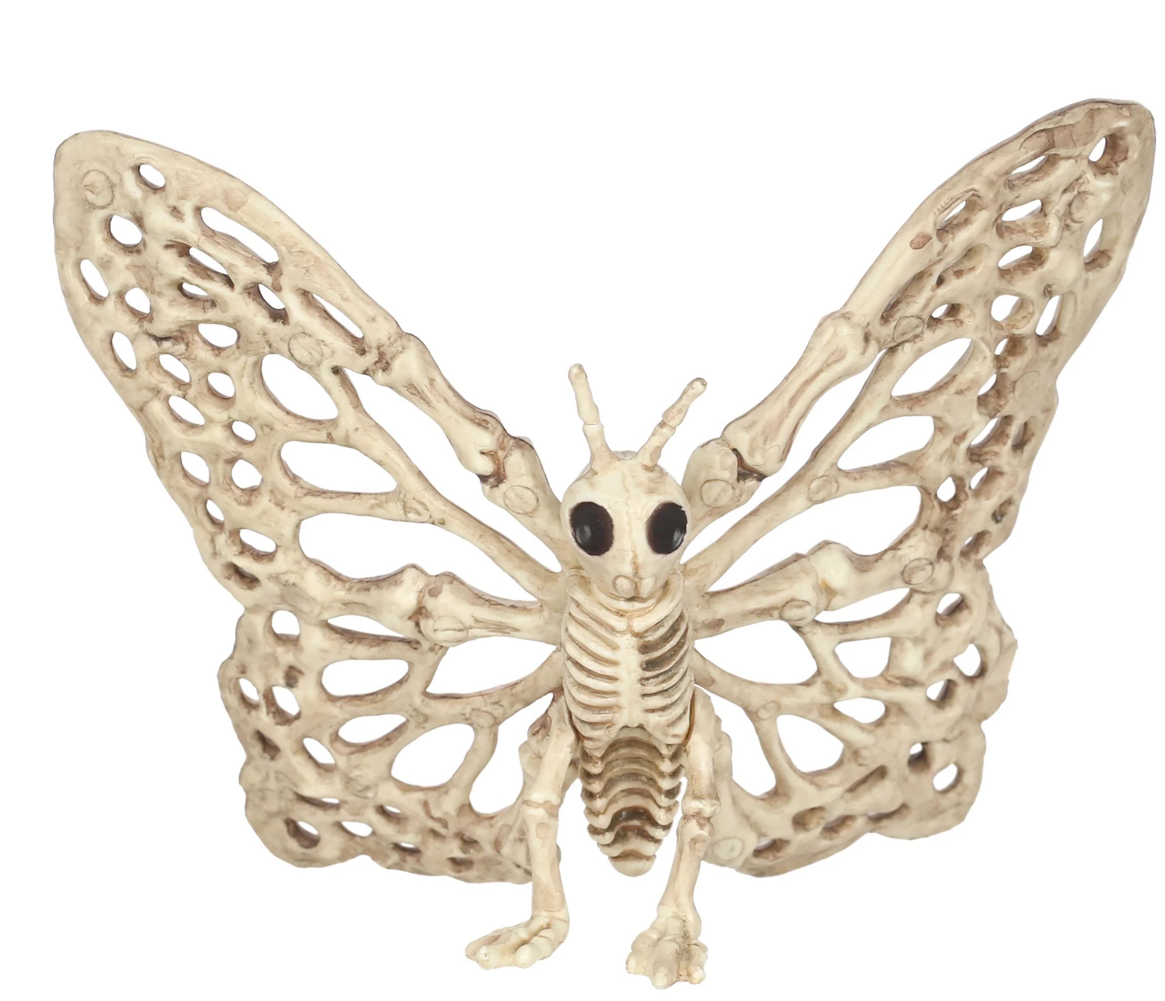 Halloween Faux Butterfly Skeleton Decoration, 3.5 in, by Way To Celebrate | Walmart (US)