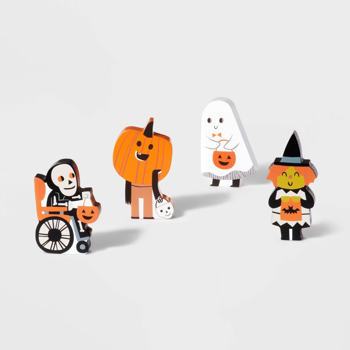 Wood Mini Mantle Trick or Treat Halloween Decorative Prop - Hyde & EEK! Boutique™ | Target