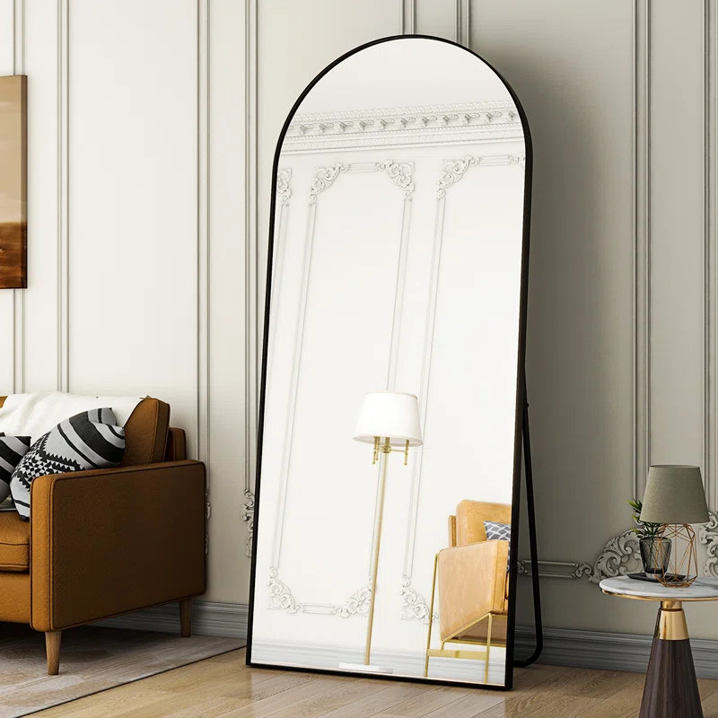 Full Length MirroArch Body Dressing Floor Mirrors For Standing Leaning | Wayfair North America