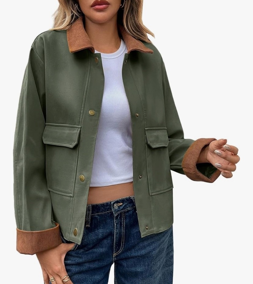 This barn jacket is a little shorter in the length, but not cropped above the waist; available in more colors.  


#barnjacket #fieldjacket #amazon 

#LTKFindsUnder50 #LTKSeasonal #LTKStyleTip #LTKOver40 #LTKU