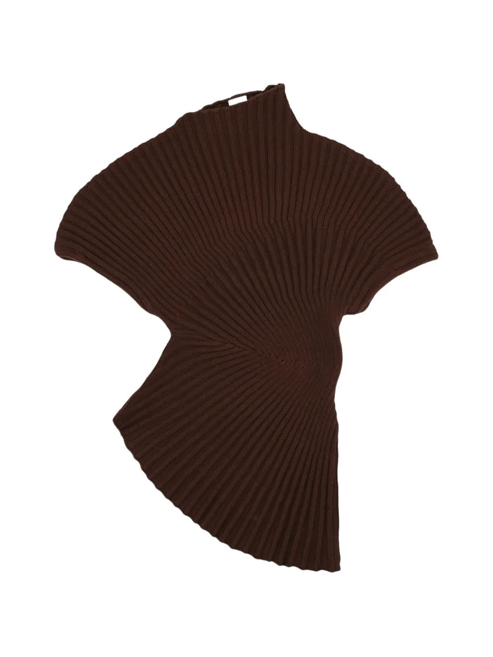 Cult Gaia Annemie ribbed top - Brown | Farfetch Global