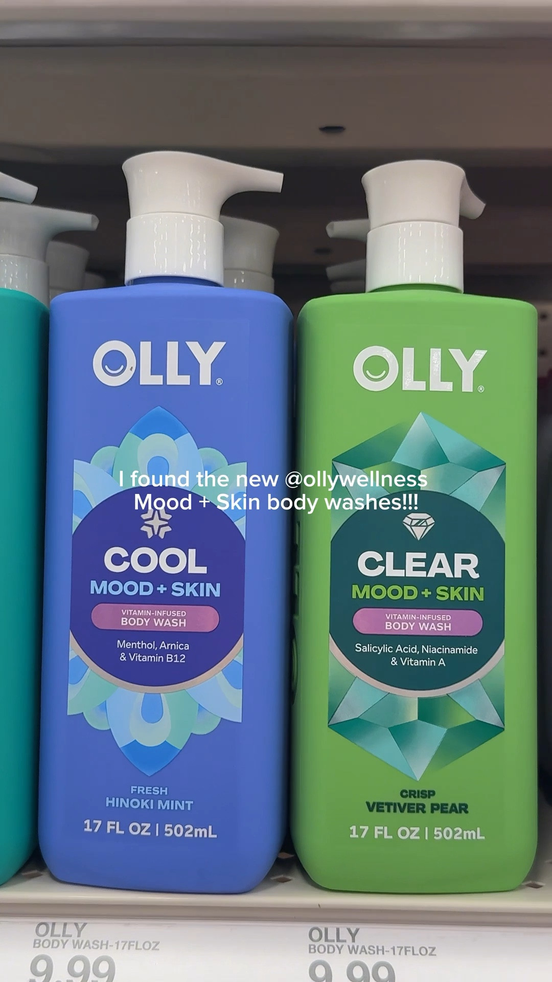 2 new body washes are here & on sale @target for a limited time only!! #OLLYpartner #ltk.it @ollywellness 